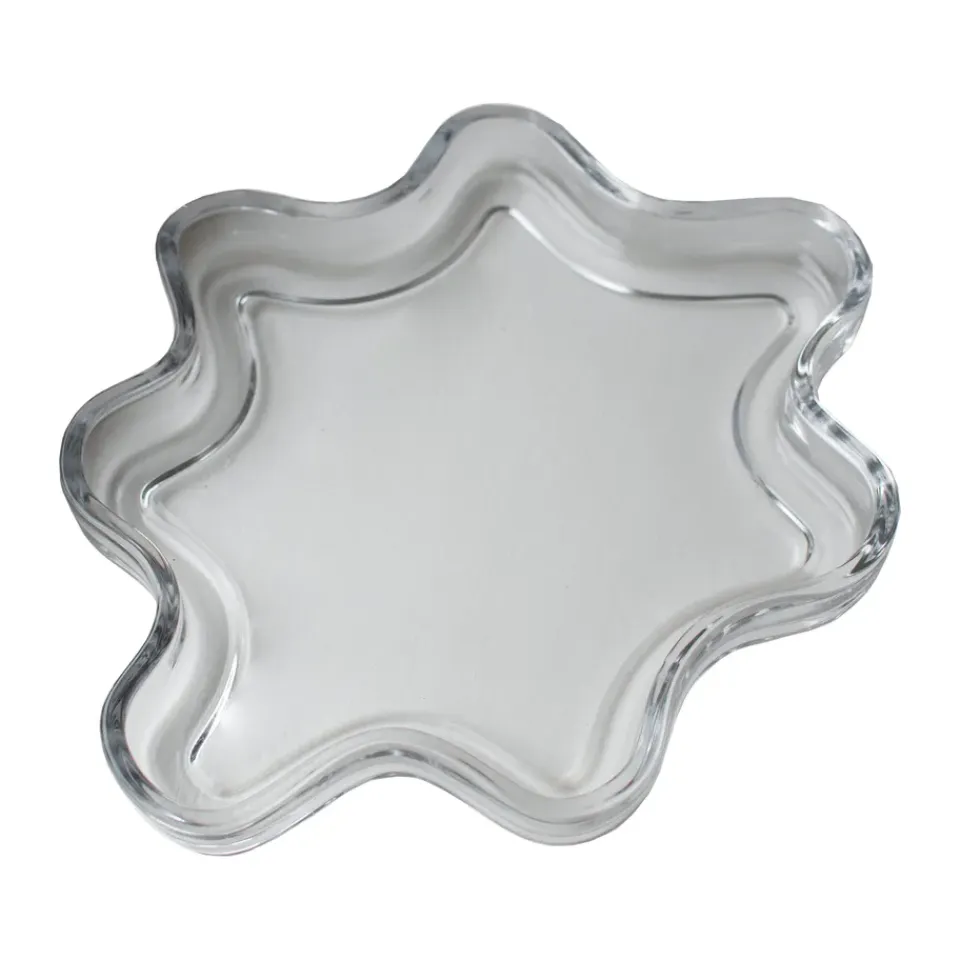Discount DBKD Bandeja decorativa Filter, , Ø22 × 2 cm Transparente