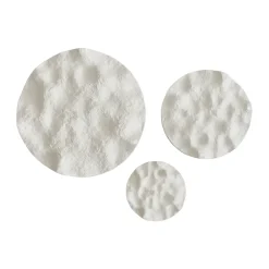 Online 101 Copenhagen Bandeja decorativa Iwa, Abedul, Ø20 Blanco