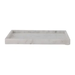 Online Bloomingville Bandeja decorativa Majsa 35x35 cm, White marble Blanco