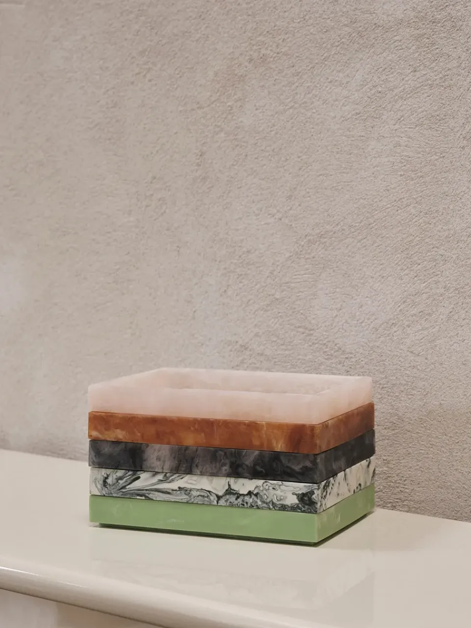 Discount Ferm Living Bandeja decorativa Mist 15x20 cm, Pearl Beige