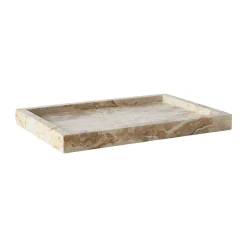 Hot MUUBS Bandeja decorativa Vita 20x30 cm, Seashell Beige