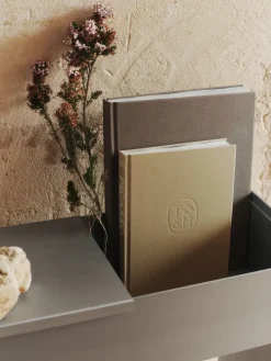 Hot Ferm Living Bandeja grande Lager para plantbox 26x26 cm, Aluminio Plateado