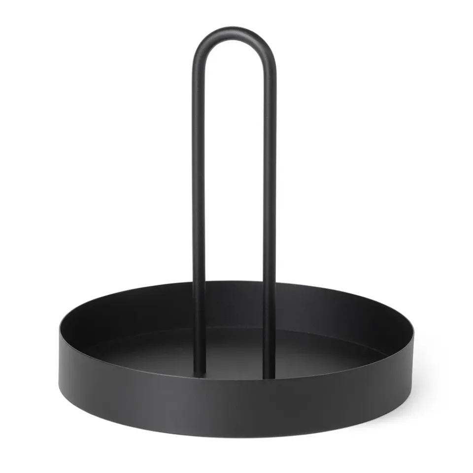 Sale Ferm Living Bandeja Grib Tray, Black Negro