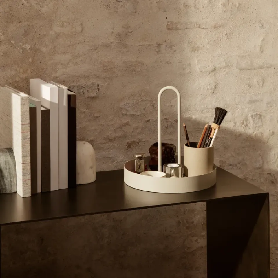 Online Ferm Living Bandeja Grib Tray, Cashmere Beige