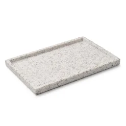 New Humdakin Bandeja Terrazzo 30x20 cm, White-brown BlancoMarrón