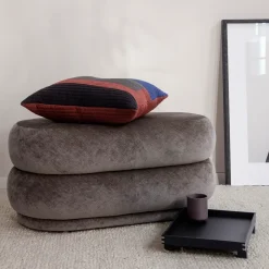 Hot Ferm Living Bandeja madera Bon small, Roble teñido de Negro
