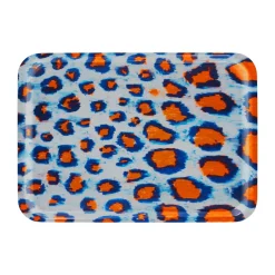 Online Hem Bandeja Monster Medium 37x53 cm, Coral-white-ultramarine blue NaranjaAzul