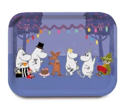 Sale Opto Design Bandeja Moomin Dancing, Azul