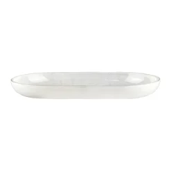 Online Mette Ditmer Bandeja Opal, Lino, 14 x 25,5 cm Blanco