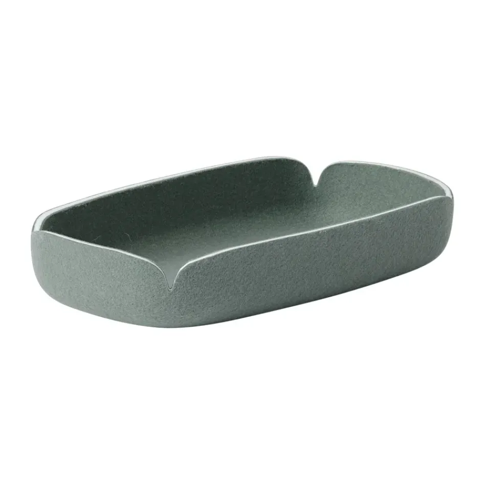 Sale Muuto Bandeja Restore 15,5x28 cm, Dusty green Verde