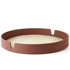 Best Normann Copenhagen Bandeja Salon Ø40 cm, óxido NaranjaRojo