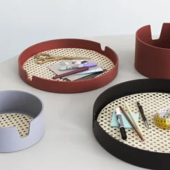 Best Normann Copenhagen Bandeja Salon Ø40 cm, óxido NaranjaRojo