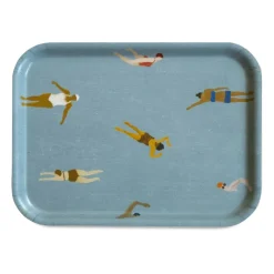 Sale Fine Little Day Bandeja Swimmers 20x27 cm, azul AzulMulti