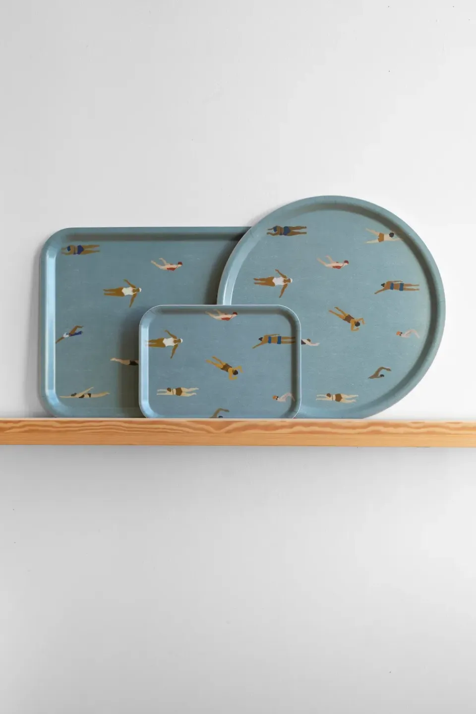 Sale Fine Little Day Bandeja Swimmers 20x27 cm, azul AzulMulti