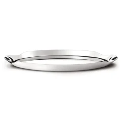 Online Georg Jensen Bandeja Wine, Ø 39,4 cm GrisPlateado
