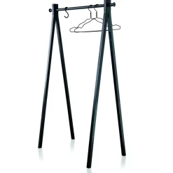 New Nomess Copenhagen Barra para ropa Dress-Up 90, Negro