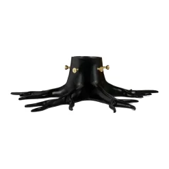 Sale Garden Glory Base para árbol de Navidad grande , Black matte Negro