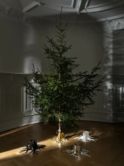 Discount Garden Glory Base para árbol de Navidad , Black matte Negro