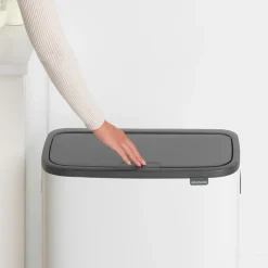 Sale Brabantia Bo touch bin 60 L, Blanco