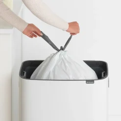 Sale Brabantia Bo touch bin 60 L, Blanco