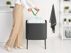 Best Brabantia Bo Touch Bin 36 L, Confident Grey Gris