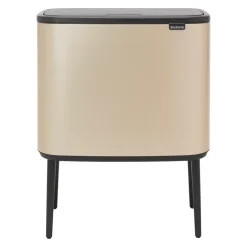 Discount Brabantia Bo Touch Bin 36 L, Metallic Gold BeigeNegro
