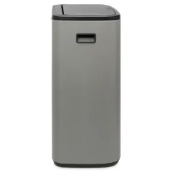 Online Brabantia Bo touch bin 60 L, Mineral concrete grey Gris