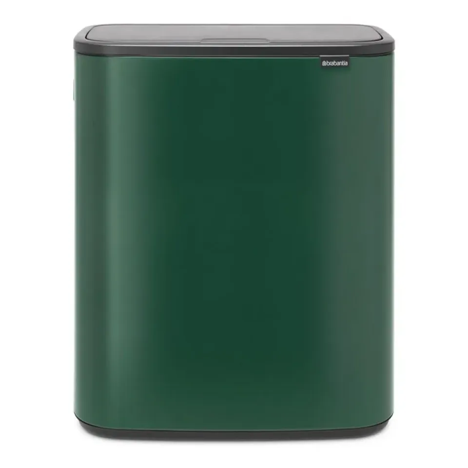 Discount Brabantia Bo touch bin 60 L, Pine green Verde