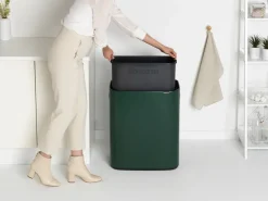 Discount Brabantia Bo touch bin 60 L, Pine green Verde