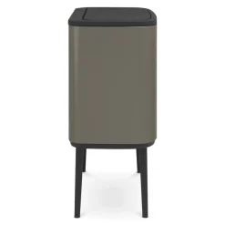 New Brabantia Bo Touch Bin 11+23 L, platino BeigeGris