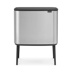 Online Brabantia Bo Touch Bin 3 x 11 L, acero inoxidable mate Plateado