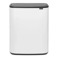 Discount Brabantia Bo touch bin 2x30 L, Blanco
