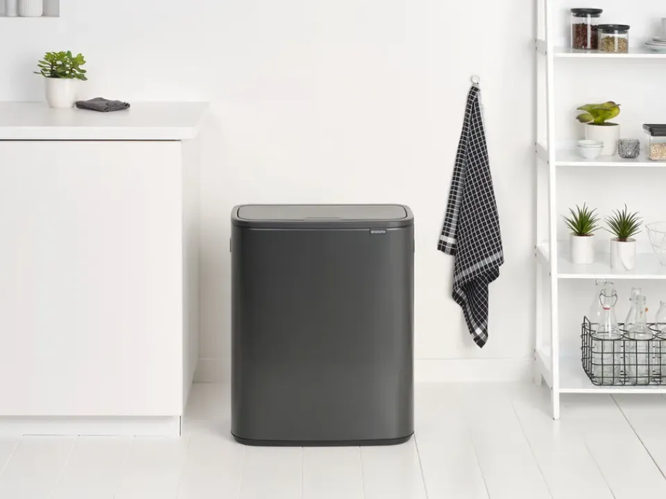 Hot Brabantia Bo touch bin 2x30 L, Confident Grey Gris