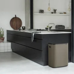 Sale Brabantia Bo touch bin 2x30 L, Platinum Gris
