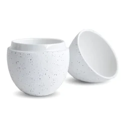 Best Cooee Design Bol Bonbonniere 18 cm, White-mud Blanco