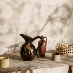Discount Ferm Living Bol Ceramic trenzado, Cashmere Beige