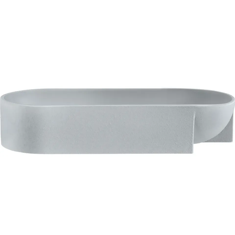 Hot Iittala Bol cerámica Kuru 7,5x37 cm, claro Gris