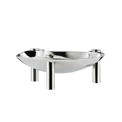 Outlet STOFF Bol Nagel, cromo Plateado