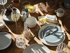 Best Broste Copenhagen Bol Platon Ø7 cm, White marble Blanco