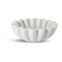 Outlet Byon Bol Tachi Ø30,5 cm, Mármol Blanco