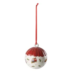 Sale Villeroy & Boch Bola de navidad Toy's Delight Decoration Ø6 cm, blanco-rojo BlancoRojo