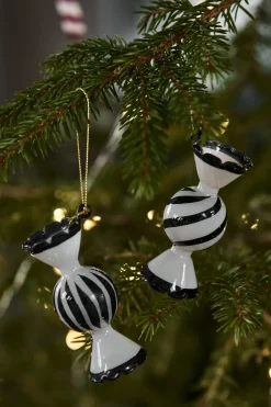 Discount Scandi Living Bolas de navidad Jolly, 4-pack, Blanco