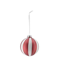 Outlet Scandi Living Bolas de Navidad Tradition 6 unidades, /blanco Rojo