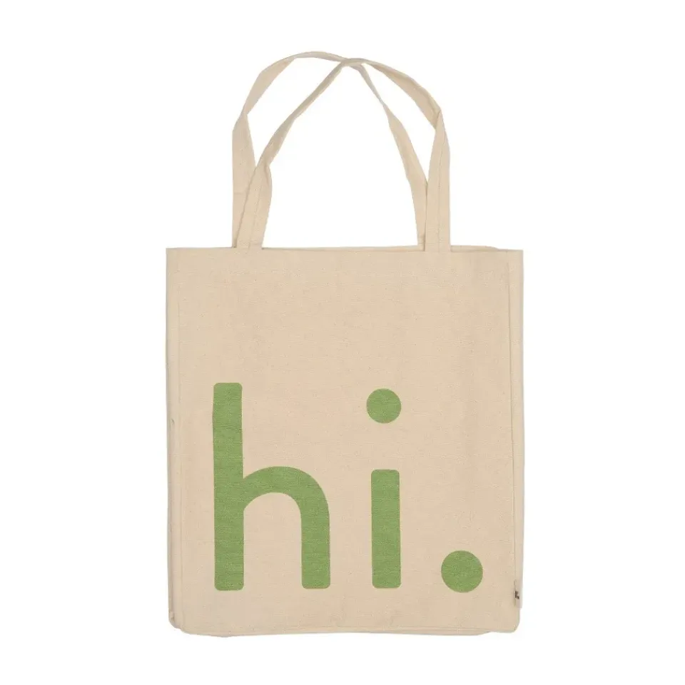 Online Design Letters Bolsa hi., Green-pink Verde