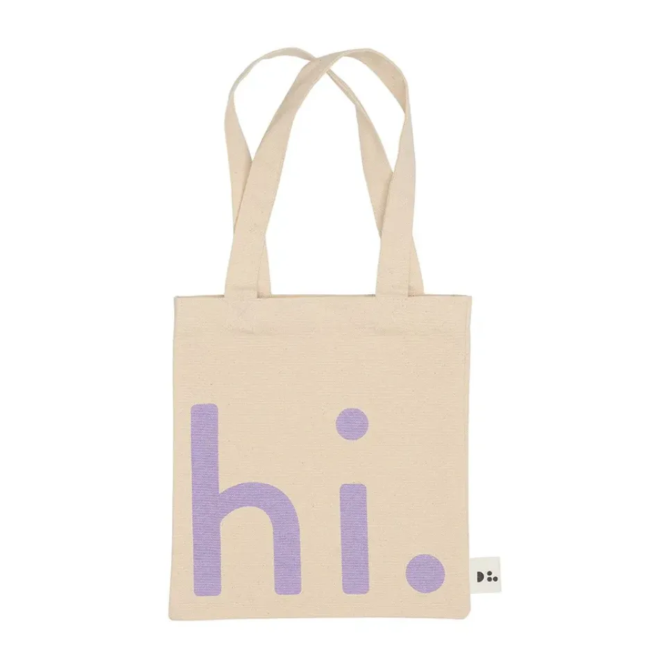 Discount Design Letters Bolsa Little hi., Purple Púrpura