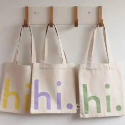 Discount Design Letters Bolsa Little hi., Purple Púrpura
