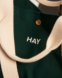 HAY Bolsa Everyday Tote Bag, Dark green Verde