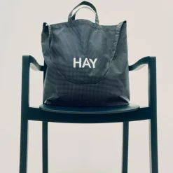 Sale HAY Bolsa Grid Crossover Bag medium, Dark blue, medium Azul