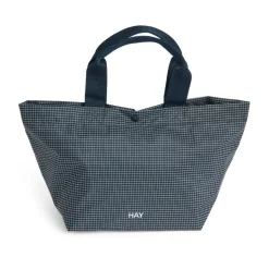 HAY Bolsa Grid Everyday Bag, Dark blue, mini Azul