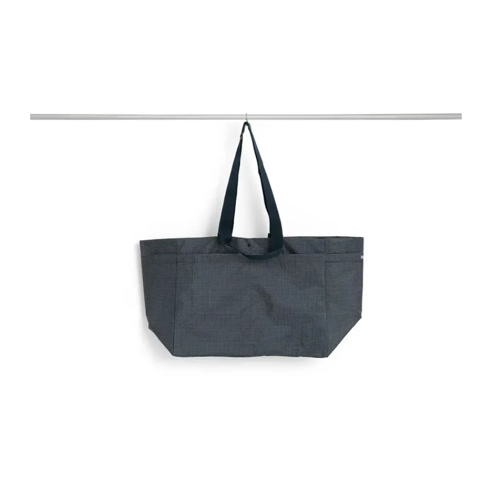 Online HAY Bolsa Grid Weekend Bag, Dark blue, medium Azul